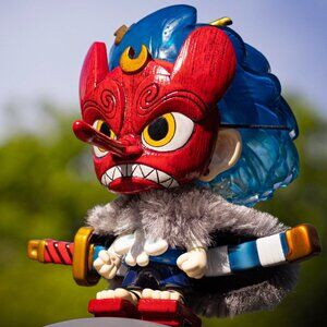 Vapour Park x Tan-sTaR Little Tengu Sofubi Soft Vinyl Figure NWT